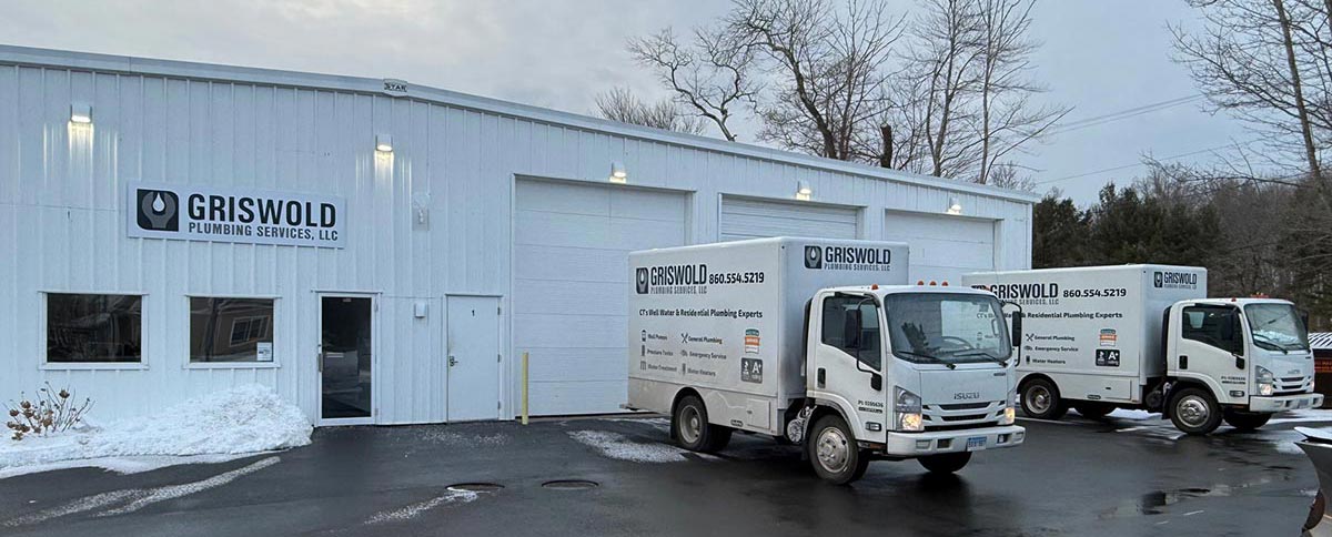 griswold plumbing building and trucks